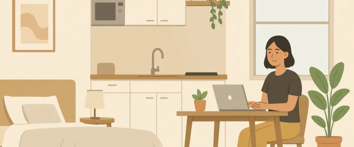 Hidup Simpel Gaya Maksimal: Tips Menata Apartemen 24m²
